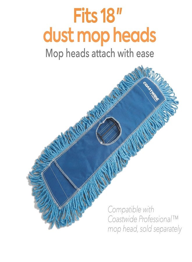 Coastwide Professional Dust Mop Frame, 18 x 5 Inches, Black, 3-Pack - Rigid Steel Construction for Heavy Daily Floor Maintenance - Image 3