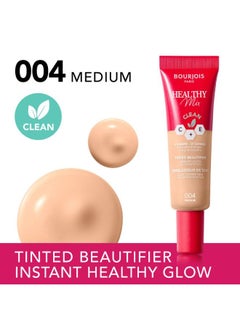 BOURJOIS PARIS مستحضر تجميل ملون هيلثي ميكس - 004 - متوسط، 30 مل  - Image 3