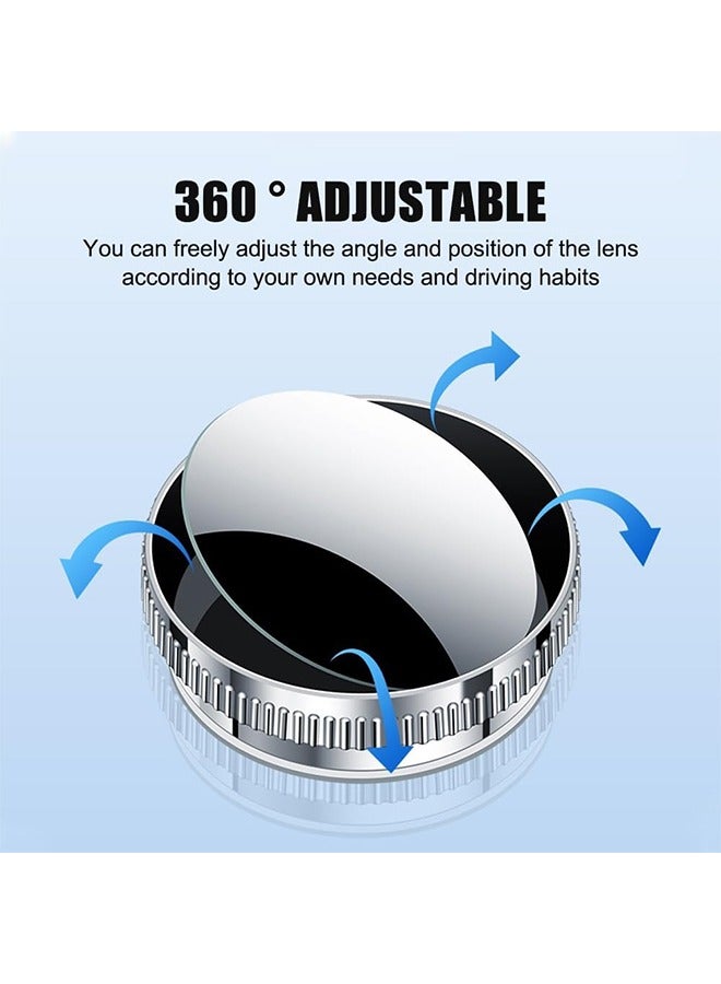 2PCS Car Blind Spot Mirrors, 360° Rotating Rearview Auxiliary Mirrors with Suction Cup for Car Truck SUV - Image 5