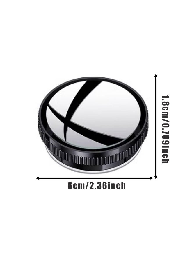 2PCS Car Blind Spot Mirrors, 360° Rotating Rearview Auxiliary Mirrors with Suction Cup for Car Truck SUV - Image 2