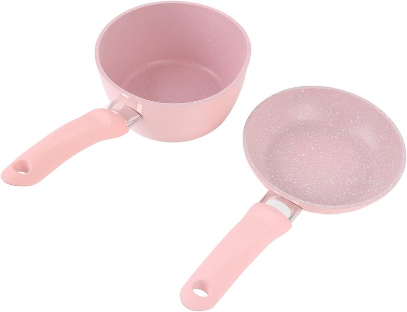 Varied dimensions Nonstick Frying Pan and Milk Pot Set, Aluminum Alloy Removable Cookware for Electric Ceramic Stove, Even Heating, Easy, Compact for Small Kitchen Wide range compatible material Updated modern design Global assemble options Pre-sale confirmed stock All environment compatible Land transit & shipment compatible Easy clean surface Ready-to-ship local stock Multi-purpose fine material Light sturdy raw material Assorted trendy color picks Pre-stock well-packed goods High precision lightweight material KSA market compliant quality Compact trendy practical build Working day delivery service Modern color selections Assorted color options Multi stock guarantee supply Ready order processing Sufficient order stock Ready post purchase fulfill All storage type compatible Global versatile design - Image 1