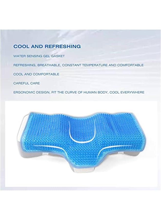 Pillow Cooling Pad, Lasting Cool Breathable Refreshing Beehive Cooling Pillow Cushion for Home Salon, Ideal for Hot Flashes, Night Sweats  - Image 4