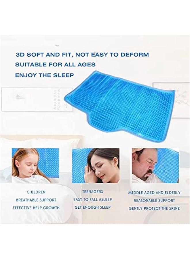Pillow Cooling Pad, Lasting Cool Breathable Refreshing Beehive Cooling Pillow Cushion for Home Salon, Ideal for Hot Flashes, Night Sweats  - Image 5
