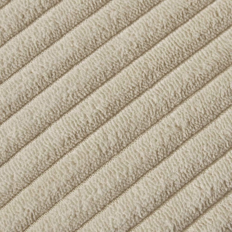 Fancy Homi عبوة من 2 من أغطية الوسائد الزخرفية البيضاء البوهيمية مع شرابات، مقاس 26x26 بوصة، من القطيفة الناعمة، مجموعة أغطية وسائد مربعة صلبة للأريكة والأريكة وغرفة النوم والسيارة وغرفة المعيشة 66x66 سم - Image 5