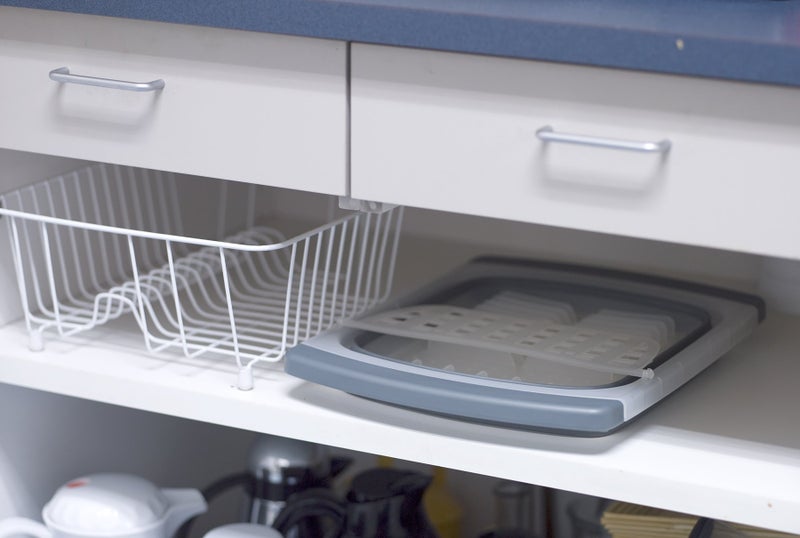 PrepWorks Collapsible Dish Drainer - Space-Saving, Expandable Dish Rack for Drying Plates, Cups, and Kitchen Utensils, Extends from 16.5" to 26.75" to Fit Over Most Sinks - Image 3