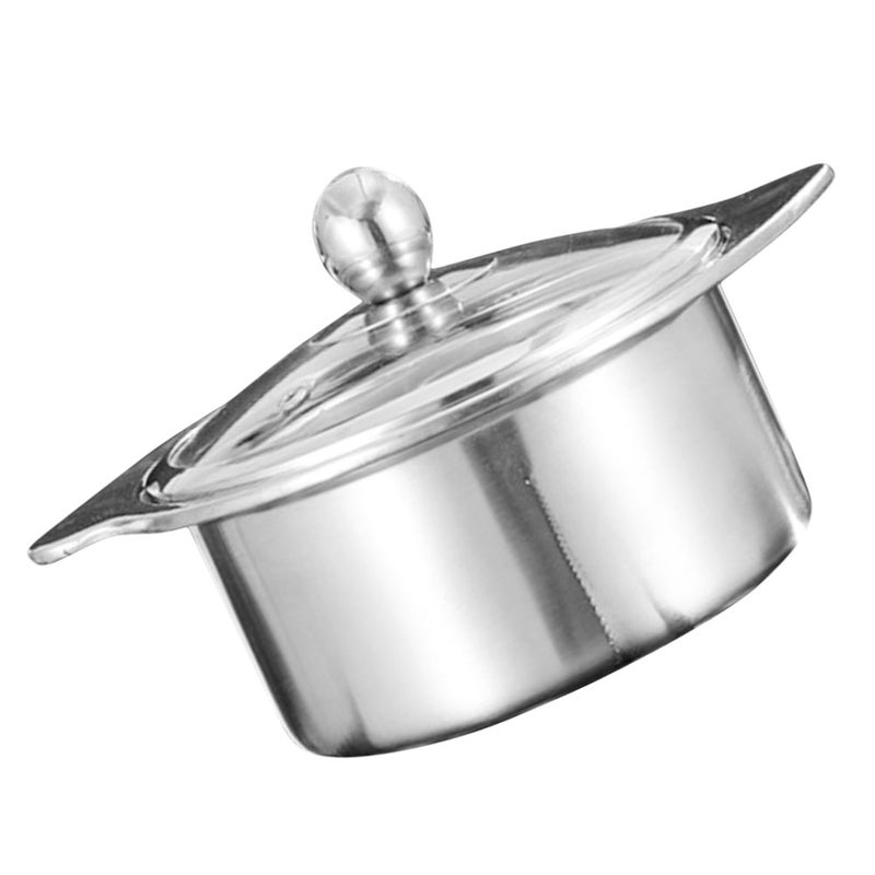 Divided Hot Pot 16cm Kitchen Hot Pot Two-flavor Hot Pot Multi-purpose Pot Stock Pot - Image 1