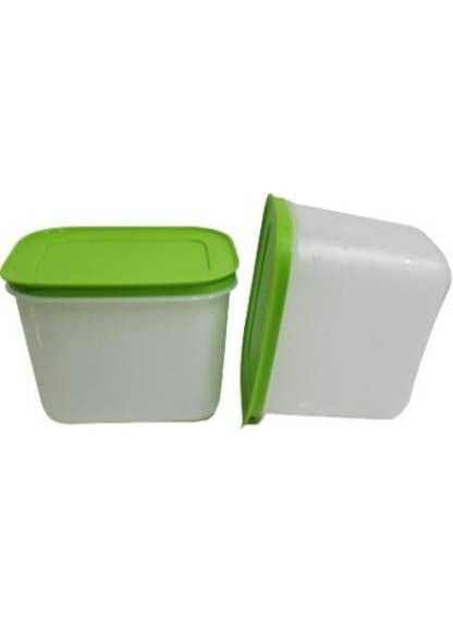 Tupperware Tupperware Plastic Utility Container 1100 ml Pack of 2 (Multicolor)  - Image 3