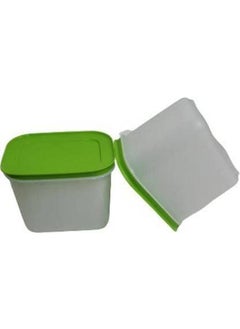 Tupperware Tupperware Plastic Utility Container 1100 ml Pack of 2 (Multicolor)  - Image 5