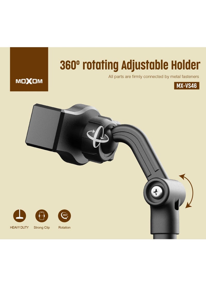 MOXOM MX-VS46 Dodder 360° Moxom MX-VS46 Adjustable Phone and Tablet Holder - Image 2