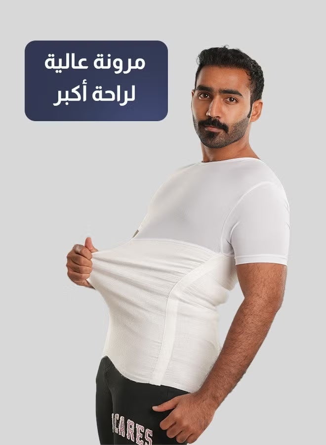 كيلا قميص بوكليت رجالي لتنحيف البطن والخصر مع مشد للثوب，مشد رجالي，بيكاتشي，مشد جسم للرجال - Image 3