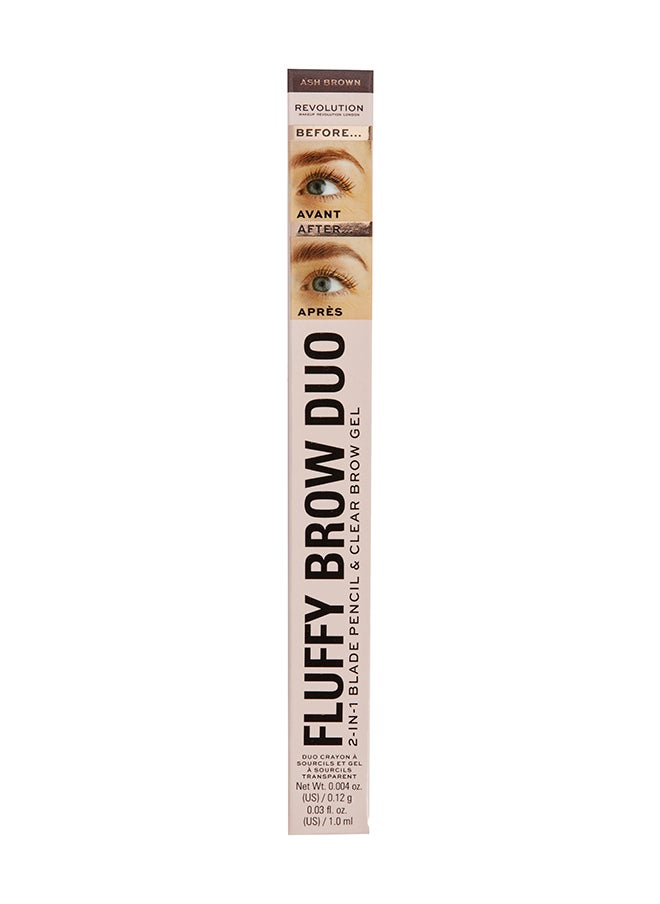 REVOLUTION - Fluffy Brow Filter Duo Ash Brown - Image 1