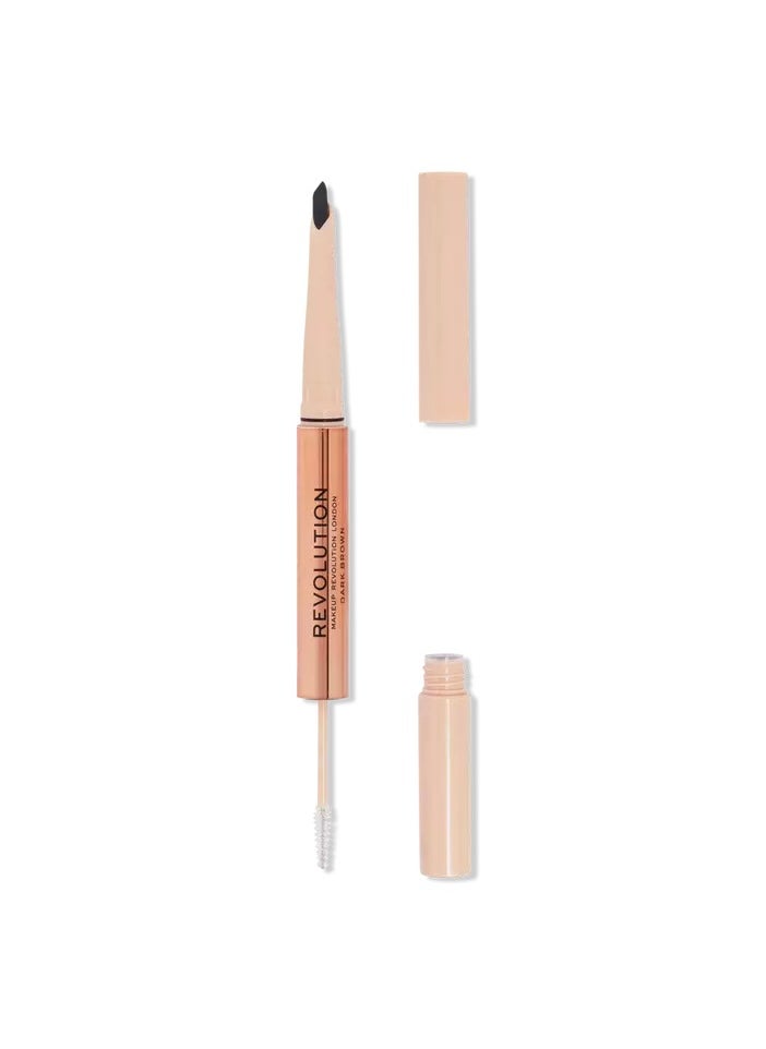 REVOLUTION - Fluffy Brow Filter Duo Ash Brown - Image 1