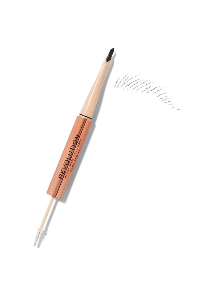 REVOLUTION - Fluffy Brow Filter Duo Ash Brown - Image 1