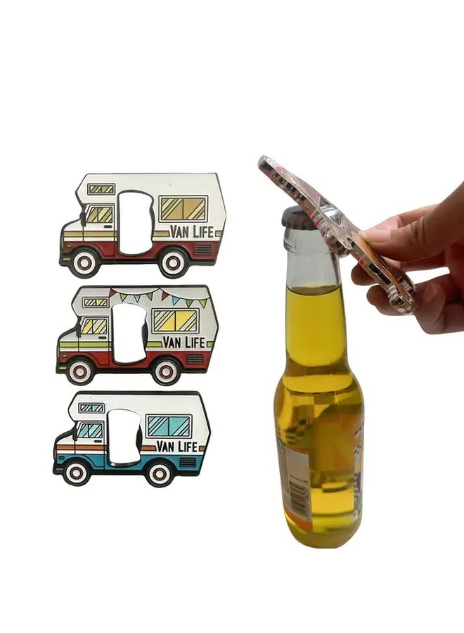 Happy Camper Bottle Opener And Refrigerator Magnet Travel Souvenir Gift - Image 5