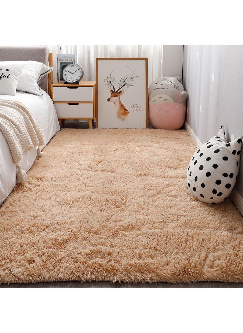 Generic Area Carpet Non-Slip Soft Plush Carpet Floor Carpet Living Room Bedroom Decorative Carpet 200x300cm  - Image 2