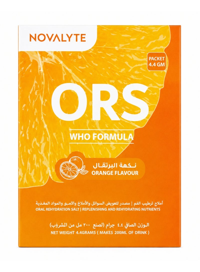 4.4g ORS Orange Sachet 10s