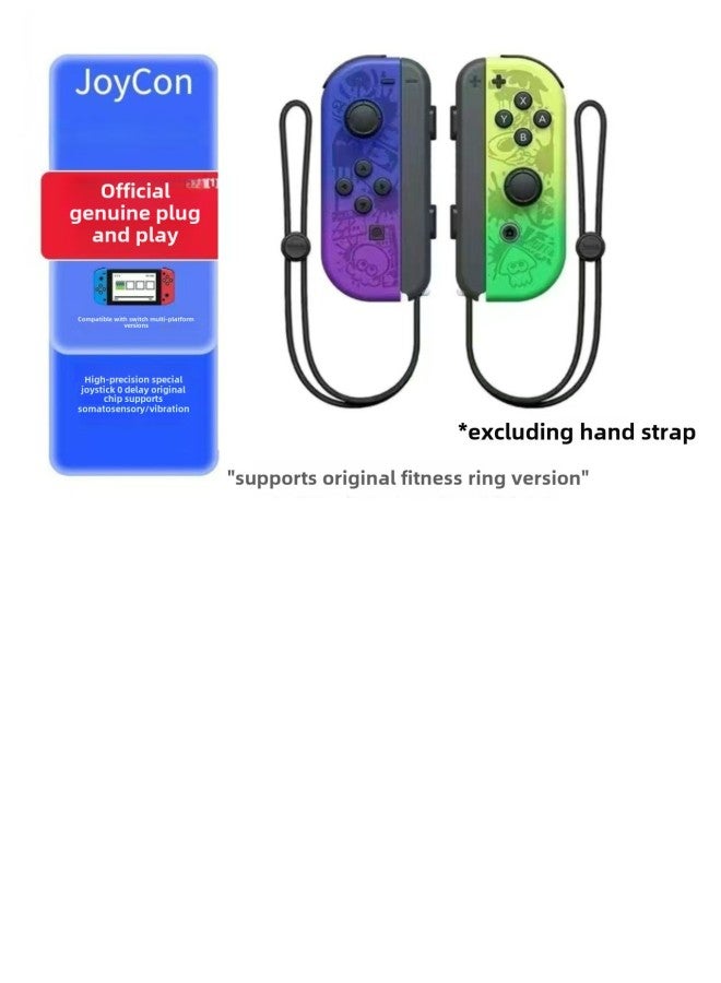 Joycon Game Handle Left And Right Separation Handle Wireless Bluetooth Belt Wake-up With Hand Rope Switch Handle Cross-border-Product Color:Spray Color 3 (without Hand Strap) (supports Fitness Rings)  - Image 1