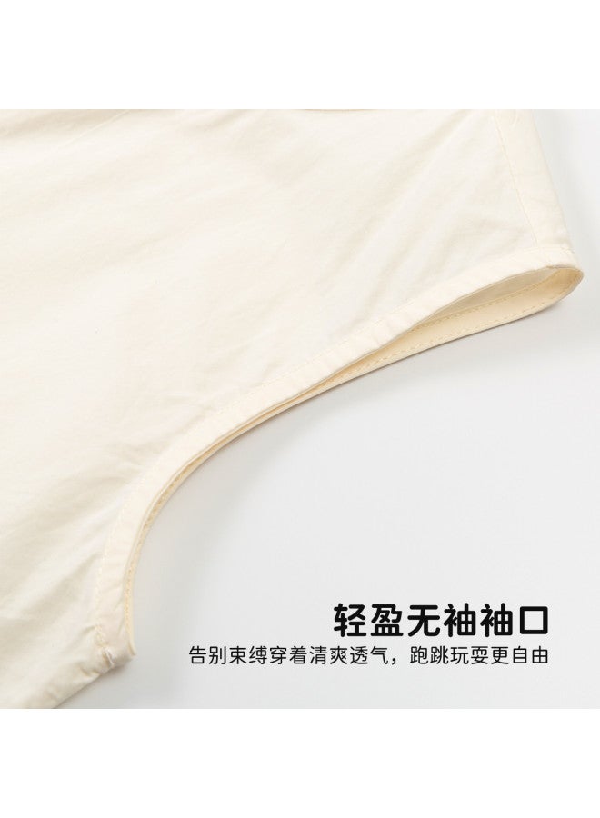 Bumblebee Girls' Dresses 2025 Summer New Collection, Mid-size Kids' Summer Sleeveless Dresses, Gradient Color Princess Dresses For Girls - Image 4