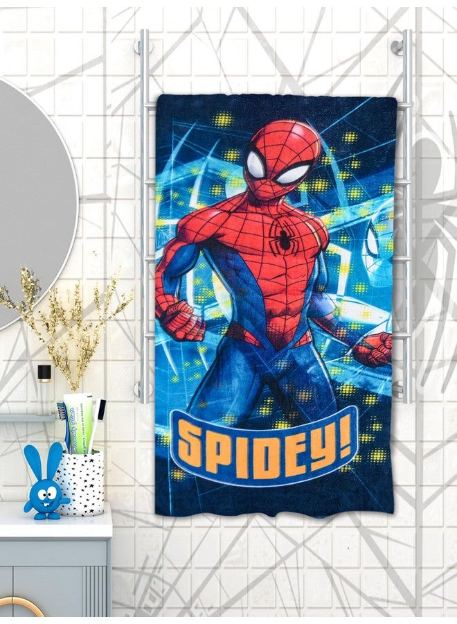 Athom Trendz Athom Living Marvel Spidey 350 GSM 100% Cotton Kids Bath Towel 60x120 cm M9 - Image 1