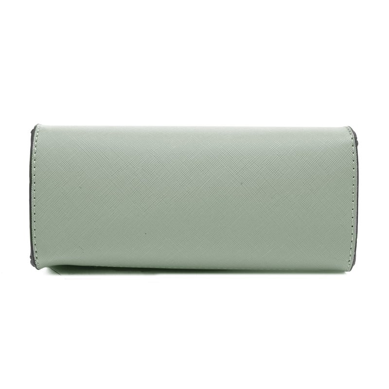 EVVE Women's Evening Bag Party Clutches Mini Satchel Purses Cocktail Prom Handbags with Chain and Lock | PISTACHIO - Image 5