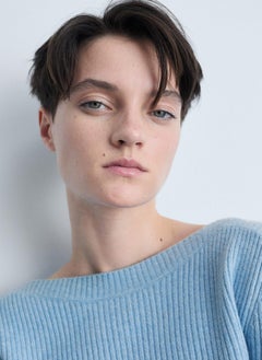 MANGO Boat Neck Ribbed Long-Sleeved Sweater  - Image 4
