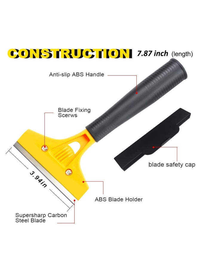 TiptopcarbonWallpaper Smoothing Tool with 8 Sc for Contact Paper Adhesive Vinyl 10pcs Pack - Image 5