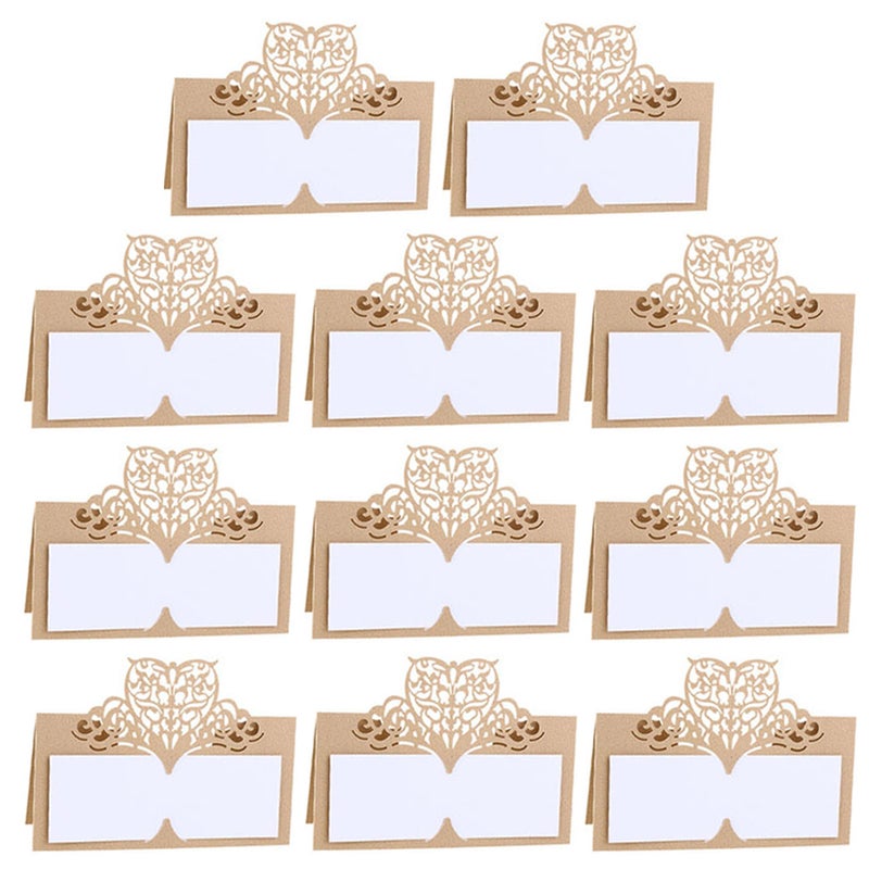 25pcs Wedding Table Cards Multi-function Wedding Signs Decorative Place Cards - Image 1