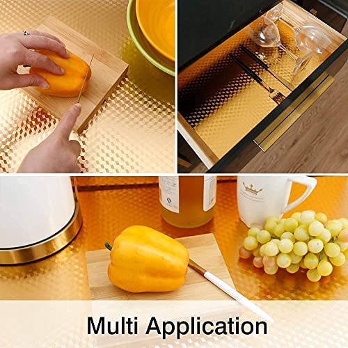 Barebeauty 60CM X 200CM Kitchen Wallpaper Oil Proof, Waterproof self-Adhesive Wall Stickers for Kitchen Anti-Mold and Heat Resistant Aluminium Backsplash Wallpaper (Pack of 4) - Image 4