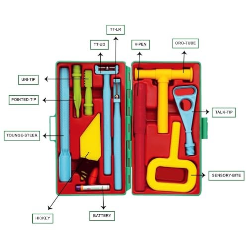 SpeechGears مجموعة SPEECHGEARS الخاصة (العلاج التكامل الحسي الحركي الفمي) لأدوات علاج النطق والتغذية - Image 5
