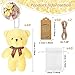 Fumete 40 Sets Baby Shower Bears Toy 47 Inch Tiny Bears Bulk Stuffed Animals Bear Tiny Keychain Hanging Ornaments with Thank You Tag Bag for Wedding Baby Shower Party FavorsNovelty Colors - Image 4