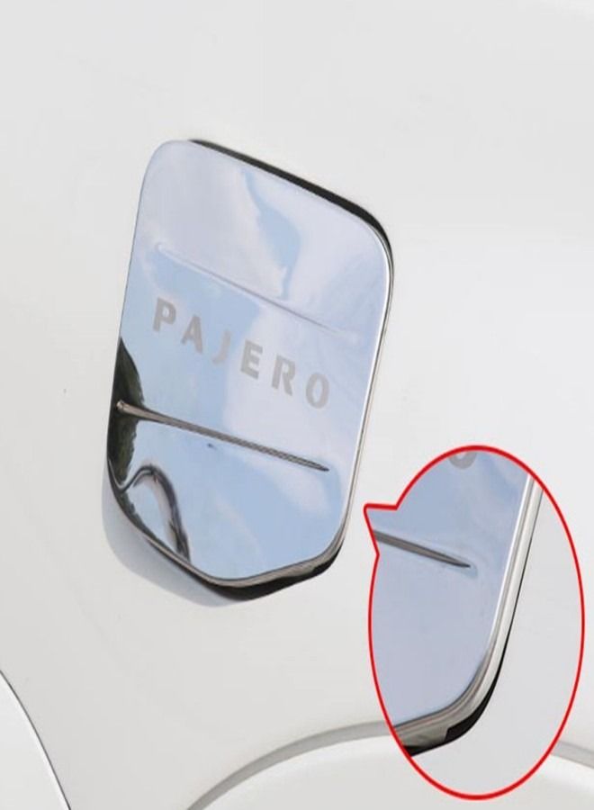 Fuel Tank Cover For Mitsubishi Pajero chrome - Image 2