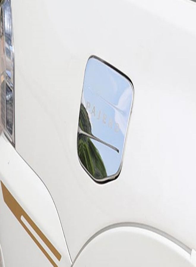 Fuel Tank Cover For Mitsubishi Pajero chrome - Image 1