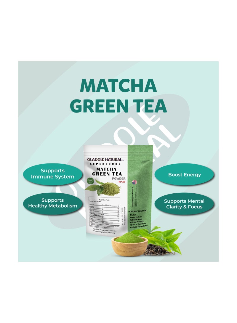 Oladole Natural Matcha Green Tea Powder, Premium Ceremonial Grade Matcha - 100g - Image 5