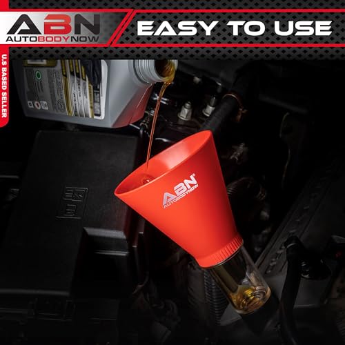 ABN Automotive Funnel - Engine Oil Funnel Compatible with Honda and Nissan for Use as Oil Change Funnel with No Spill - Image 4