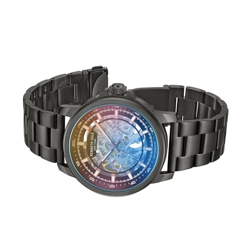 Kenneth Cole Automatic Grey Dial Grey Stainless Steel Strap Watch for Men - KCWGY2104110MN - Image 5