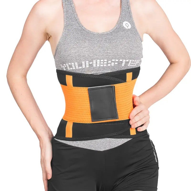 Bluejw Neoprene Slimming Waist Trimmer Belt - Belly Band Weight Loss Waist Cincher for Women & Men - Image 5