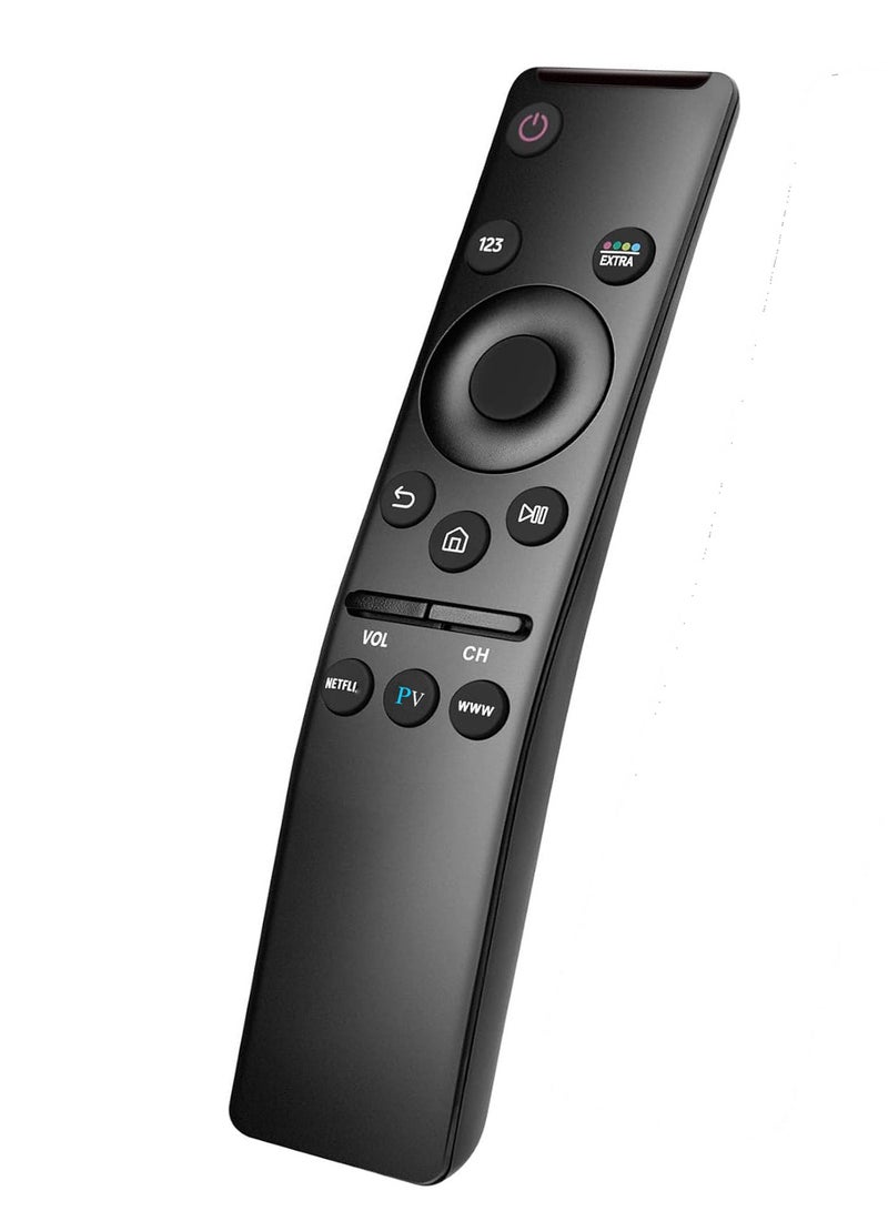 مانفيك جهاز تحكم عن بعد عالمي متوافق مع جميع أجهزة تلفزيون سامسونج LED QLED UHD SUHD HDR LCD ذات الإطار المنحني عالية الدقة 4K 8K 3D الذكية، مع أزرار لـ Netflix وPrime Video وWWW (لأجهزة تلفزيون سامسونج فقط) - Image 1