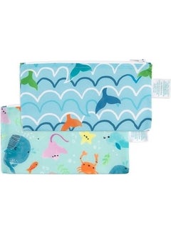 BUMKiNs Small 2-Piece Snack Bag - Rolling With The Waves 