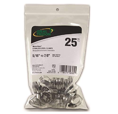 Ideal 6260650 Stainless Steel Hose Clamps, No Size, Nickel - Image 5