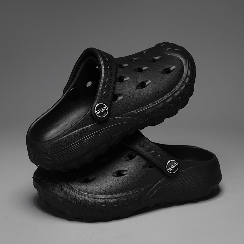 Hole Shoes Children'S Soft-Soled Baotou Slippers Garden Shoes Boys Slippers Girls' Sandals - Image 5