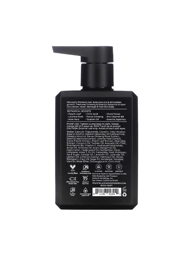 Blackwood For Men Active Man Daily Conditioner Clove Flower Ginseng And Swertia Japonica 7 fl oz 200 ml  - Image 2