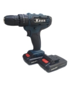 Keen Cordless Drill with Two 21-Volt Batteries for Bonding and Tightening  - Image 1