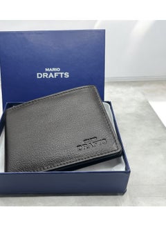 MARIO DRAFTS Mario Drafts Genuine Leather Bifold Wallet, Brown  - Image 2