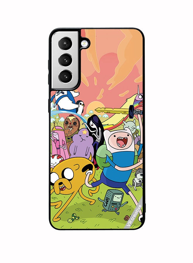 VR CREATIVE Protective Case Cover For Samsung Galaxy S22 Plus 5G Cartoon Mix Design Multicolour - Image 1