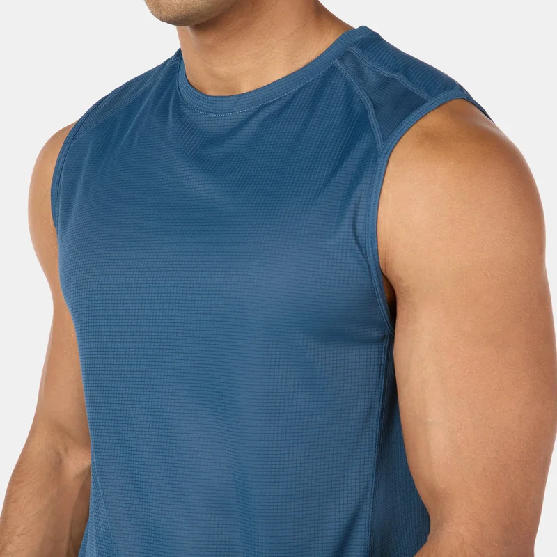 Sun and Sand Sports Blue Men's Active Tank Top for Men | Best Price UAE