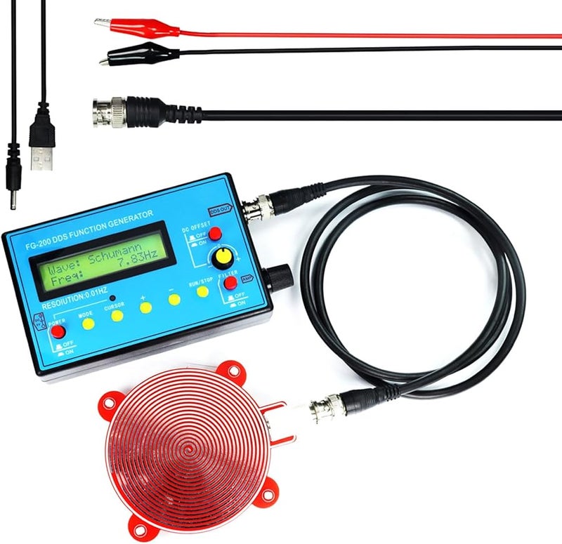 USB Powered 0 01Hz 500kHz Signal Generator For Oscilloscope Calibration Test - Image 2