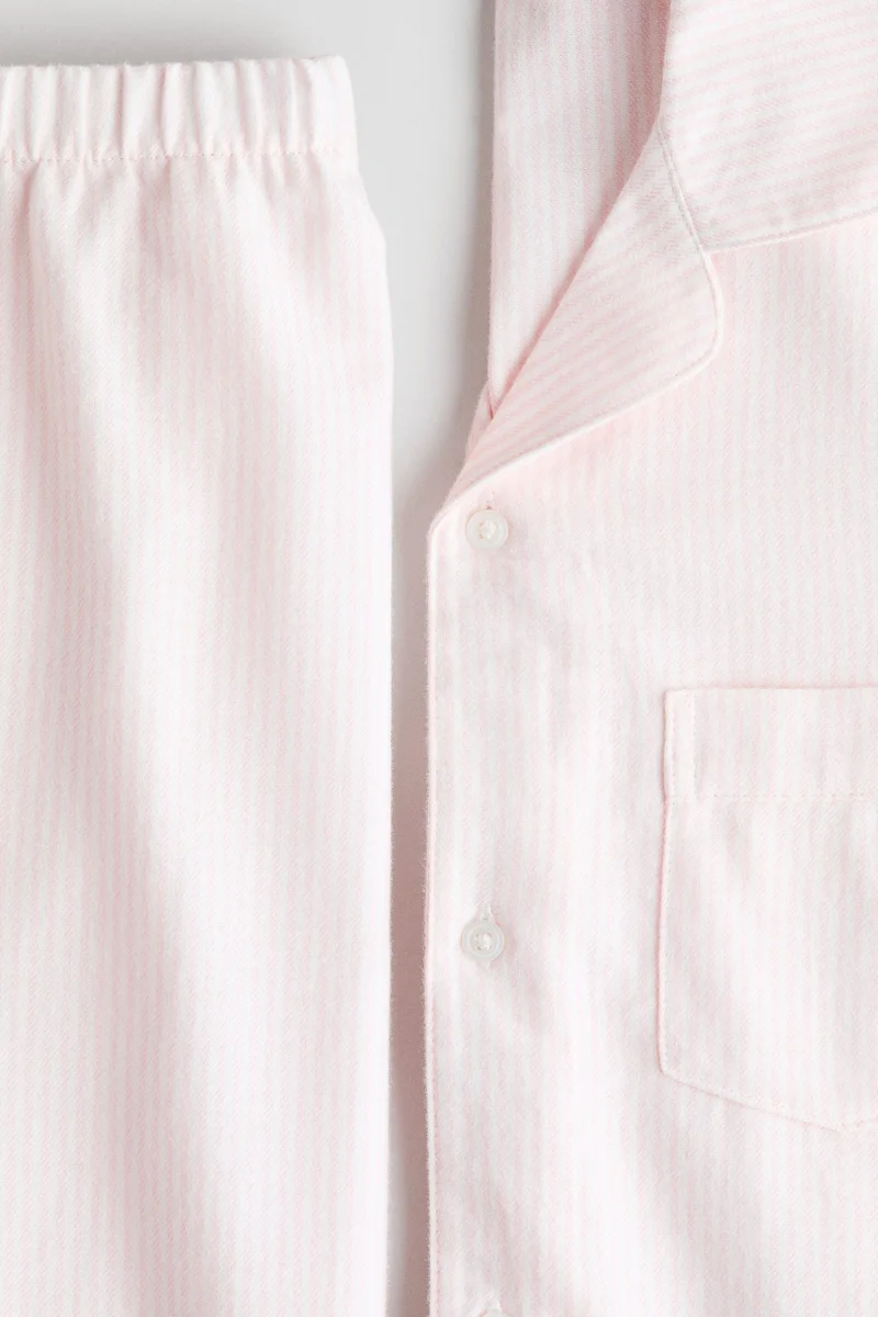 H&M Cotton flannel pyjamas