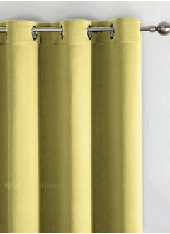MAXQON Premium Quality Blackout Curtains 2-Piece Large Size (140x270cm) for Bedroom | Living Room  - Image 4