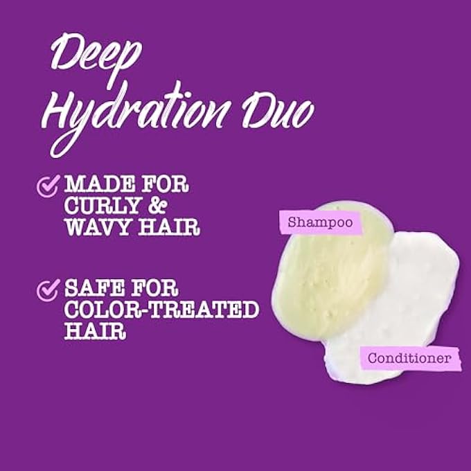 MAUI MOISTURE HEAL & HYDRATE + SHEA BUTTER SHAMPOO FOR DRY, DAMAGED CURLS HELPS REVIVE CURLY & COILY HAIR WITH COCONUT OIL & MACADAMIA OIL, VEGAN & SULFATE-FREE SURFACTANTS, 25.4 FL. OZ - Image 3