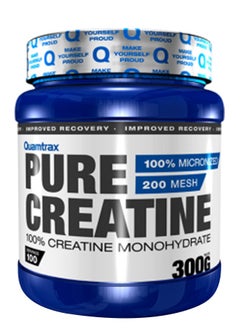 Quamtrax Pure Creatine Monohydrate 300g Unflavored, 100 Servings
